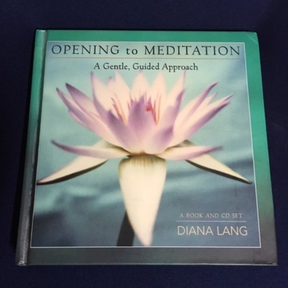 NEW Opening to Meditation Diana Lang 2004 Book & CD - Picture 1 of 5